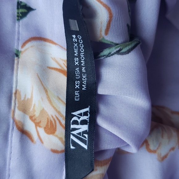 ZARA Women's Ruffle Blouse – Size S - Picture 9 of 9